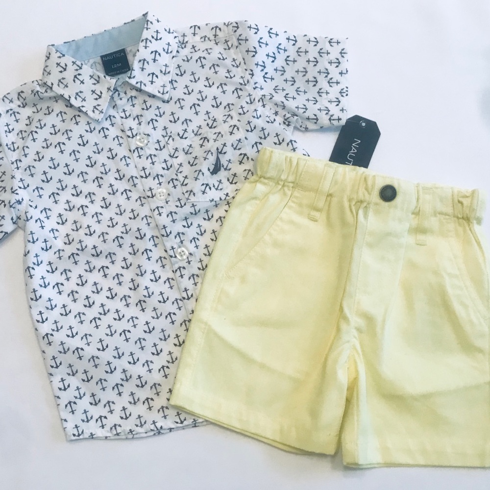 Nautica 2 piece spring/summer outfit.